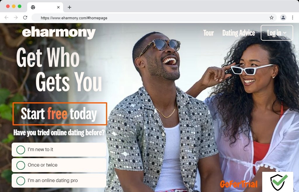 eharmony free trial