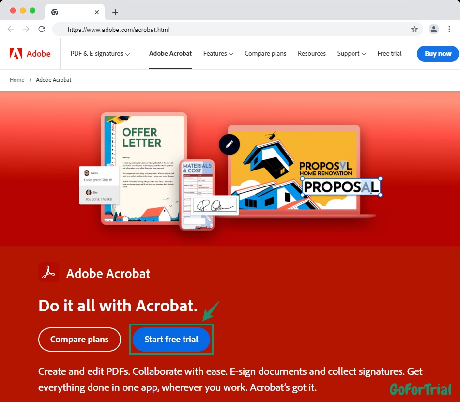 Adobe Acrobat Free Trial