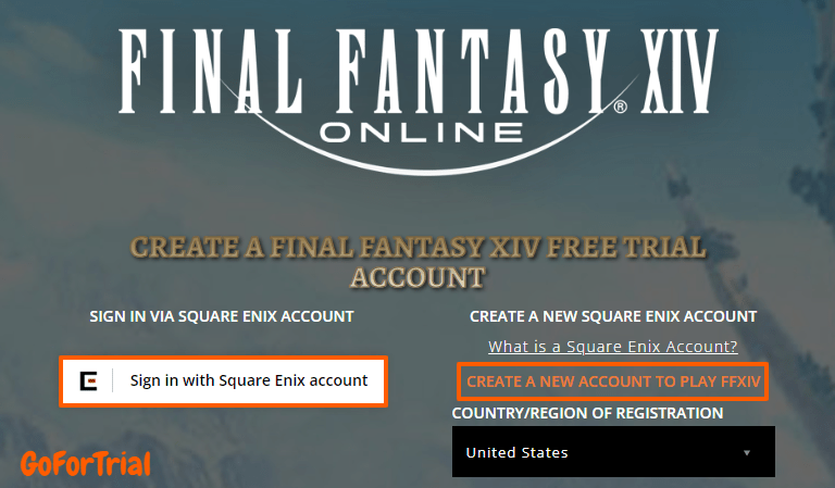 FFXIV Trial Account