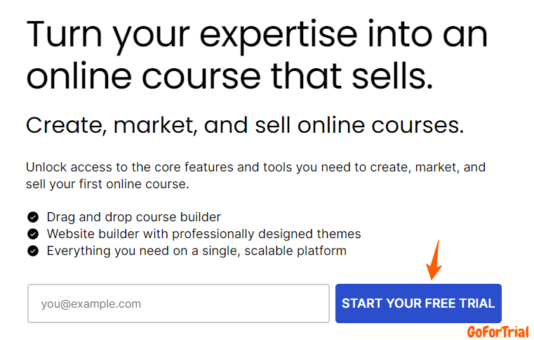 Start Your Free Trial Thinkific