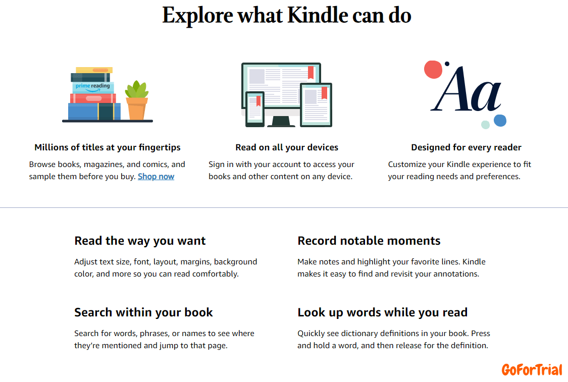 Kindle Features