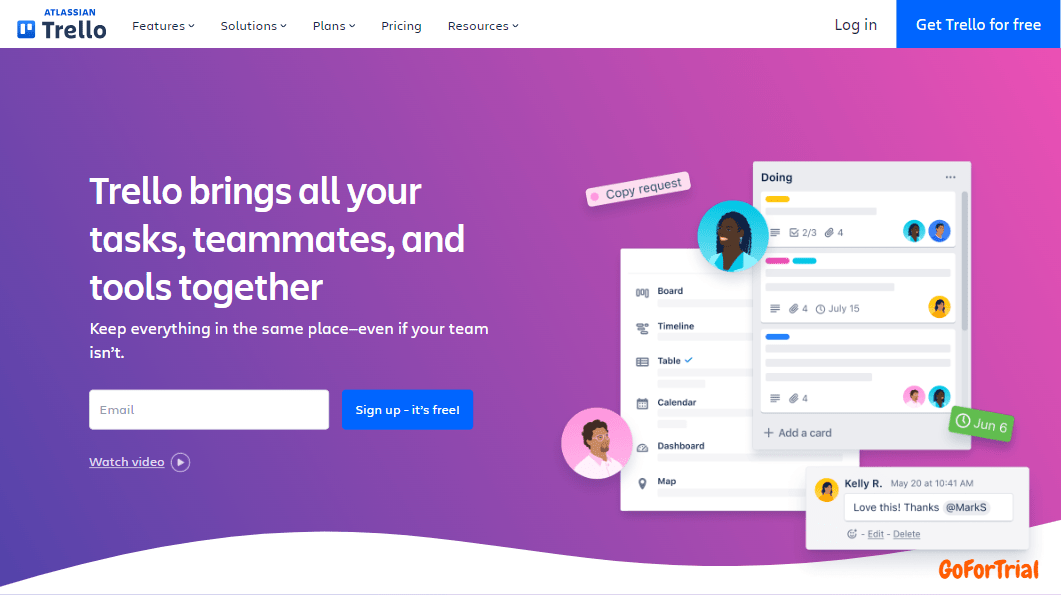 Trello Free Trial