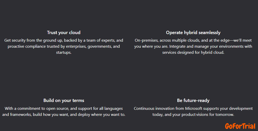 Microsoft Azure Feature