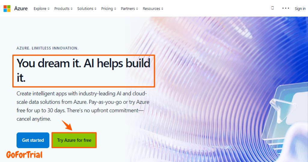 Microsoft Azure Free Trial