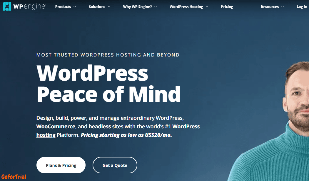 WPEngine Homepage