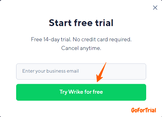 Wrike Free Trial