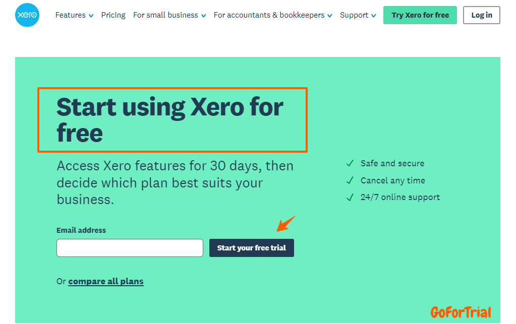 Xero Free Trial