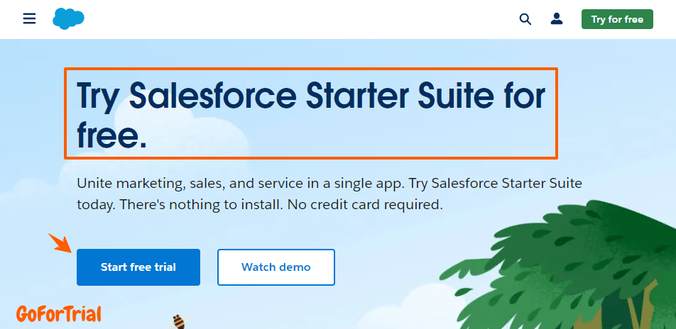 Salesforce Free Trial