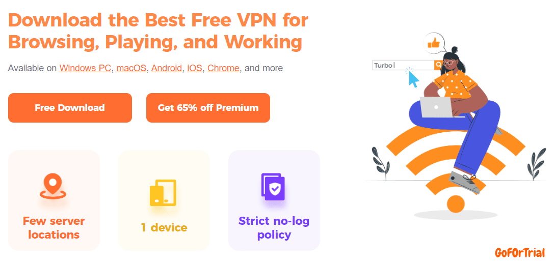 Turbo VPN Free Plan