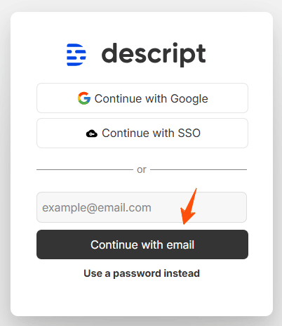 Descript Coupon Code 2025, Save upto 65% on the Plans 2 Sign up on Descript