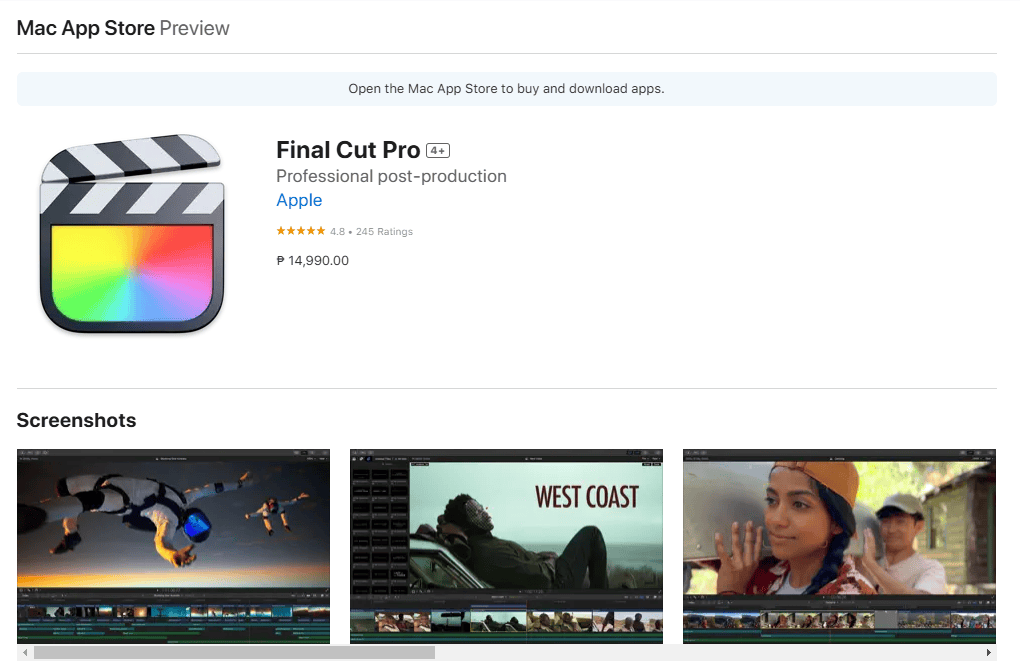 More About Final Cut Pro