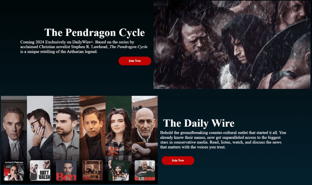 Daily Wire Website