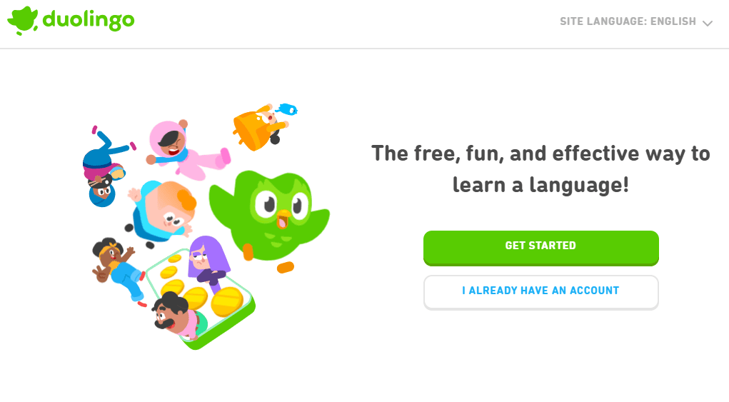 Duolingo Website