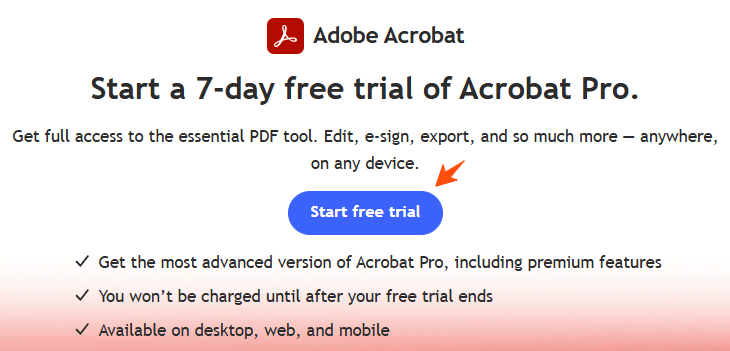 Adobe-Acrobat-Pro-free-trial