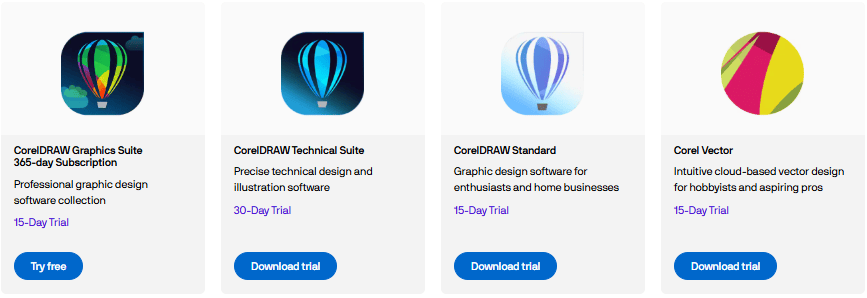 CorelDRAW-Free-Trials