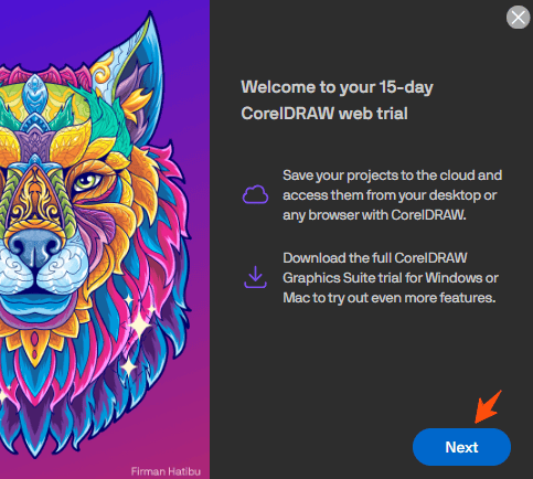 CorelDRAW-Welcome-Screen