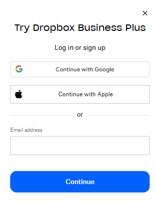 Dropbox-Login-Sign-Up