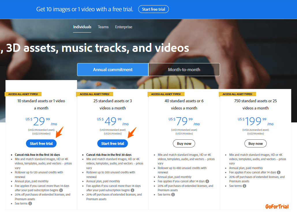 Adobe Stock Pricing