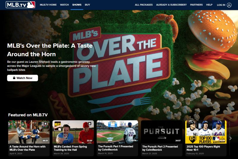 MLB TV Free Trial: Start Your Trial and Watch Live Baseball Games Now 4 MLBTV Homepage