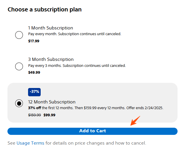 Play Station Plus-Pricing-Plans