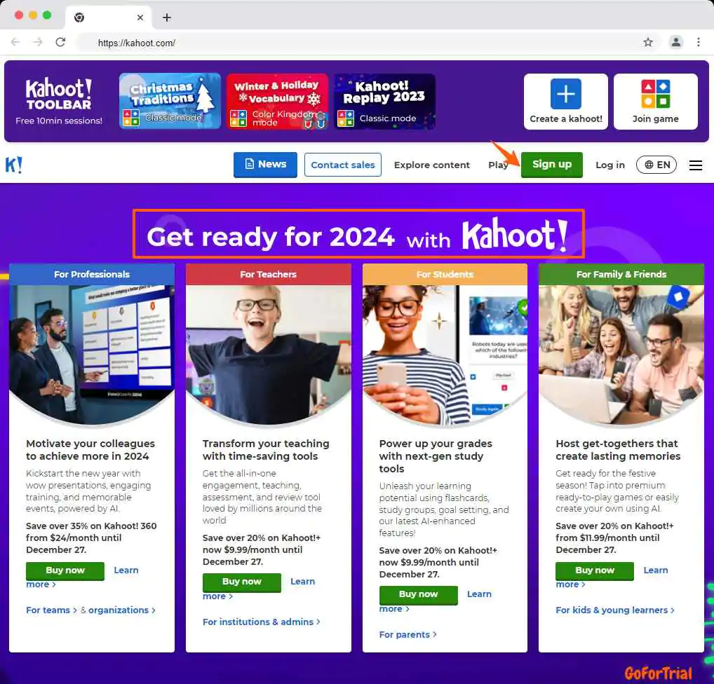 Kahoot Free Trial - Experience Interactive Learning and Gamified Quizzes for Free! 2 Kahoot Free Trial