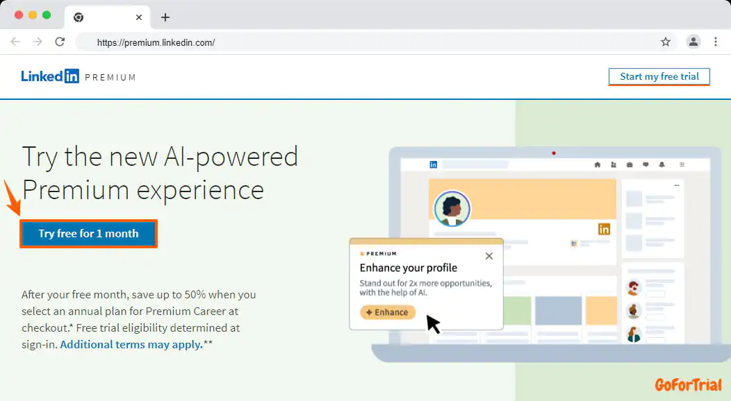 LinkedIn Premium Free Trial: Enjoy 1 Month of Access for Free! 2 LinkedIn Premium Free Trial