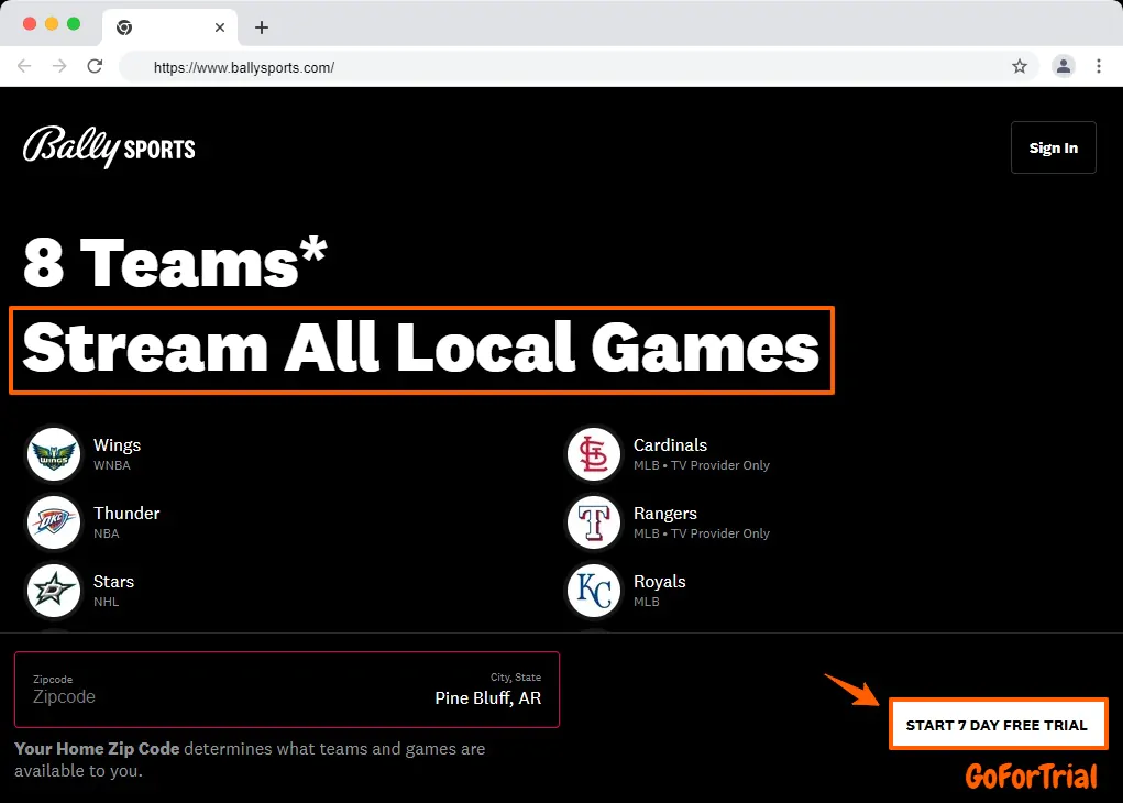 Bally Sports Free Trial: Start Your Trial Account For Free 2 Bally Sports Plus 7 Day Trial Option