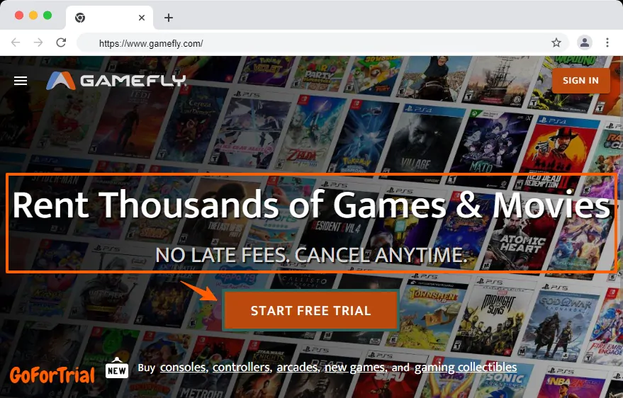 GameFly Free Trial: Access Your 30 Days Trial Account 2 GameFly Free Trial