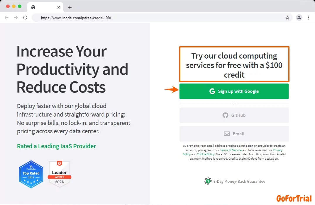 Linode Free Trial, Start Your 60 Days Trial with $100 Credit 5 Linode Free Trial