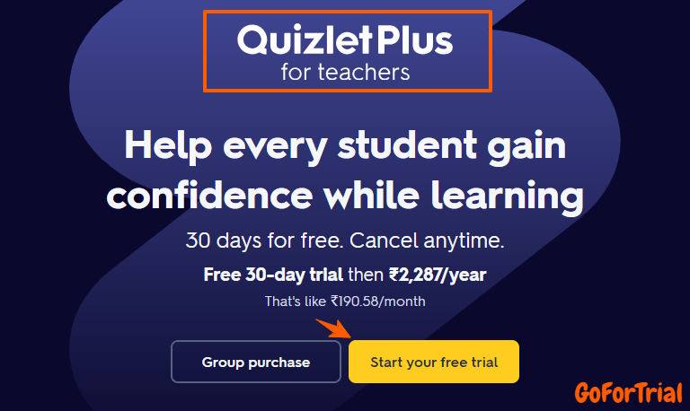 Quizlet Free Trial: Enjoy 7 & 30 Days Trial to Explore Premium Features 2 Quizlet Plus
