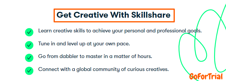 Skillshare Free Trial - Unlock 6 Month of Unlimited Learning Today! 11 Skillshare Feature