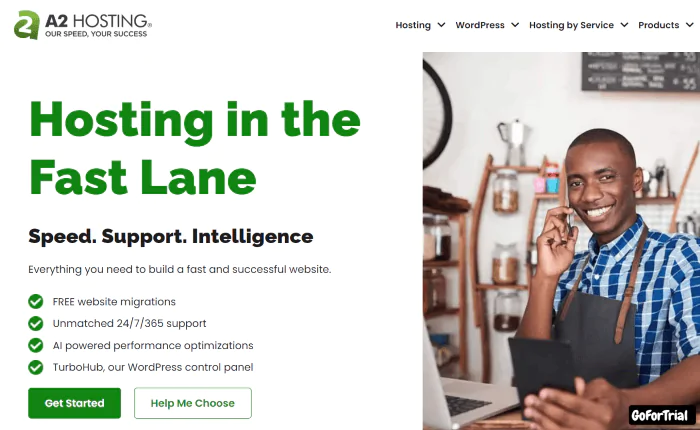 A2 Hosting Free Trial, Try A2 Hosting Risk-Free with a Money-Back Guarantee 3 A2 Hosting Homepage