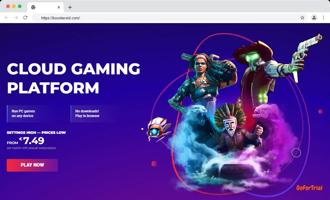 Boosteroid Free Trial: Access Your Boosteroid Account for 1 Month! 6 Boosteroid Cloud Gaming Platform