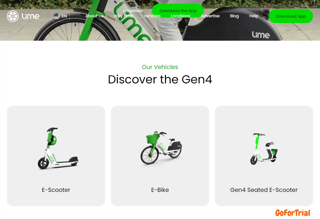 Lime Free Trial: Get Your First Ride Free with Lime Vehicle Trial 2 Types of lime vehicles