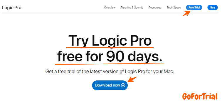 Apple Logic Pro Free Trial: Start Your Trial Account for Free Now 3 Logic Pro