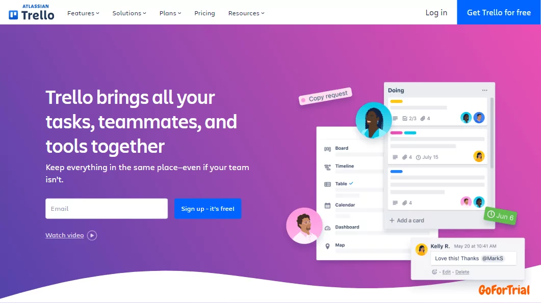 Trello Free Trial, Start your Account or Try Premium Plan 14 Days Free 3 Manage-Your-Team’s-Projects-From-Anywhere-Trello