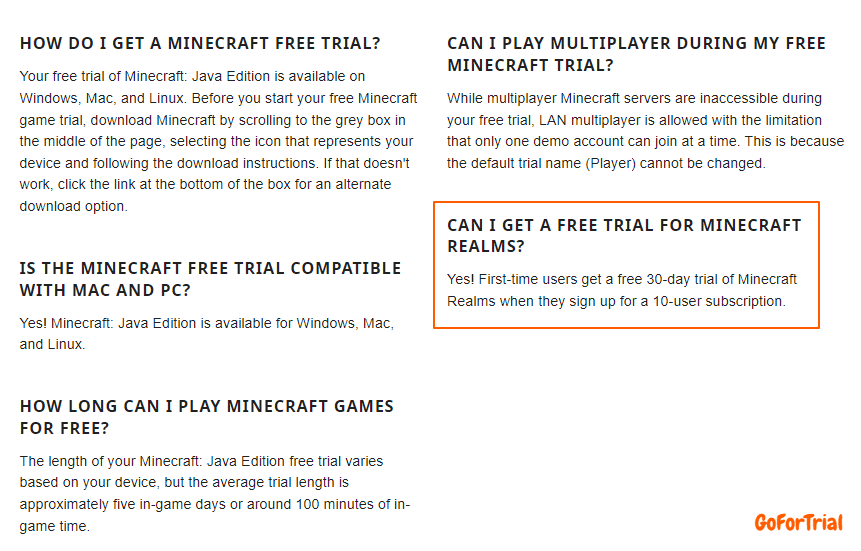 Minecraft Free Trial: Get Full Access to Your Trial Account Today! 5 Minecraft Trial FAQs