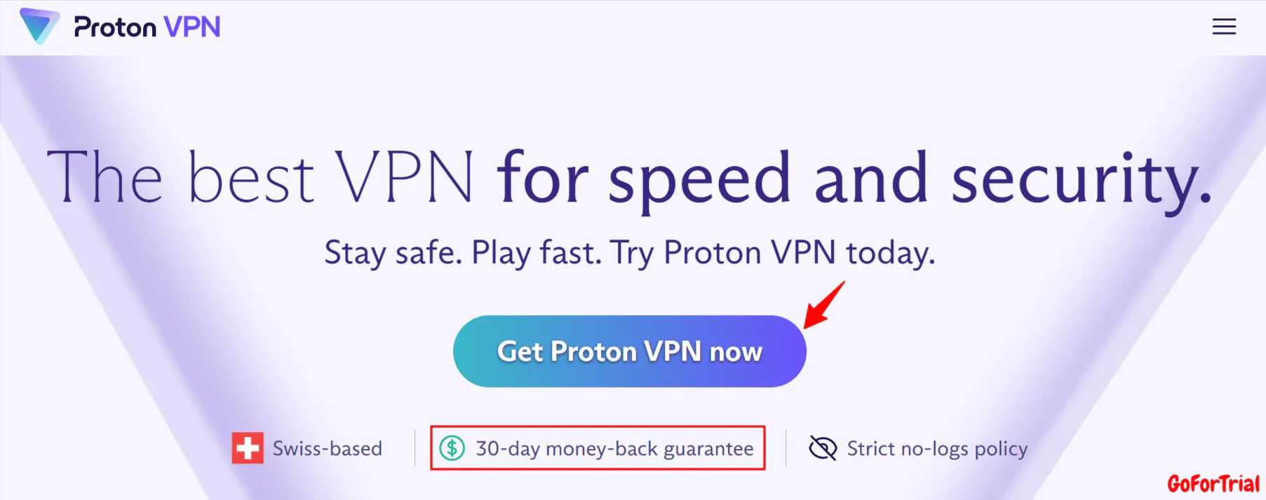 Proton VPN Trial, Start 30-Days Risk-Free Trial or Download Free Application 2 Proton VPN Free Trial Options