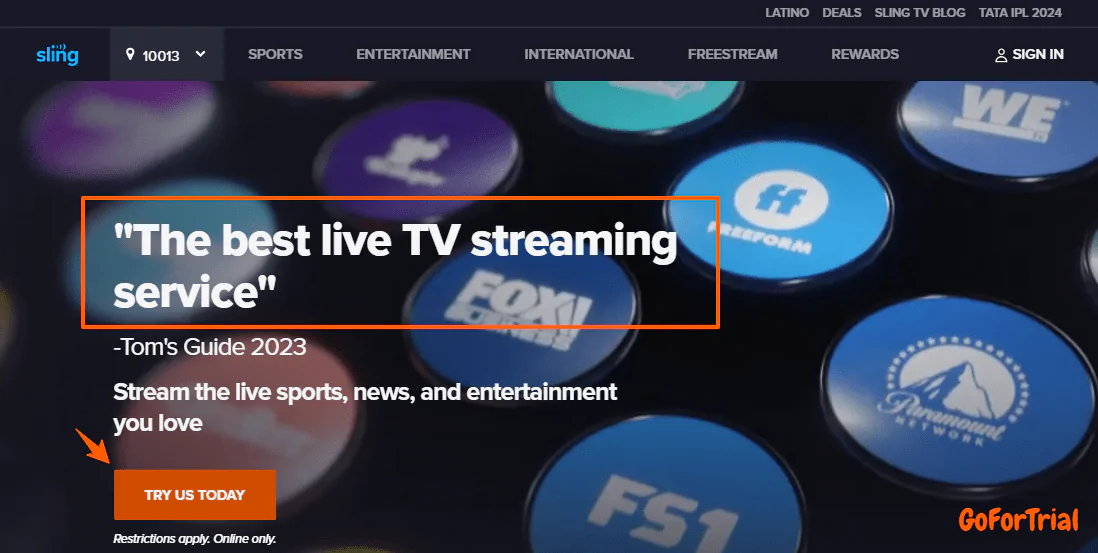 Sling TV Free Trial - Start Your Free Trial and Enjoy Premium Streaming 2 Sling TV-Free-trial