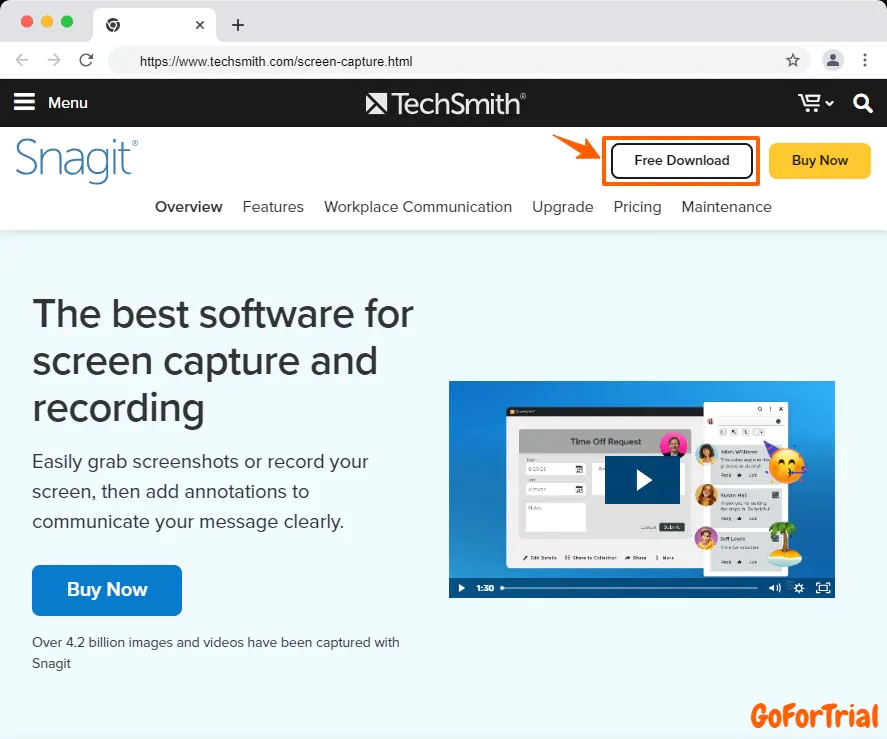 Snagit Screen Recorder Trial, Download Free Version, or Try 14 Days 2 Snagit Free Trial