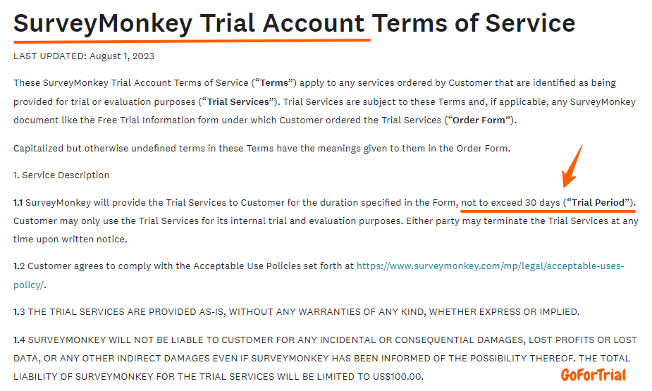 SurveyMonkey Trial: Start Your 7 Days Trial Account for Free Now 5 SurveyMonkey-Trial-Account-Terms-of-Service-SurveyMonkey