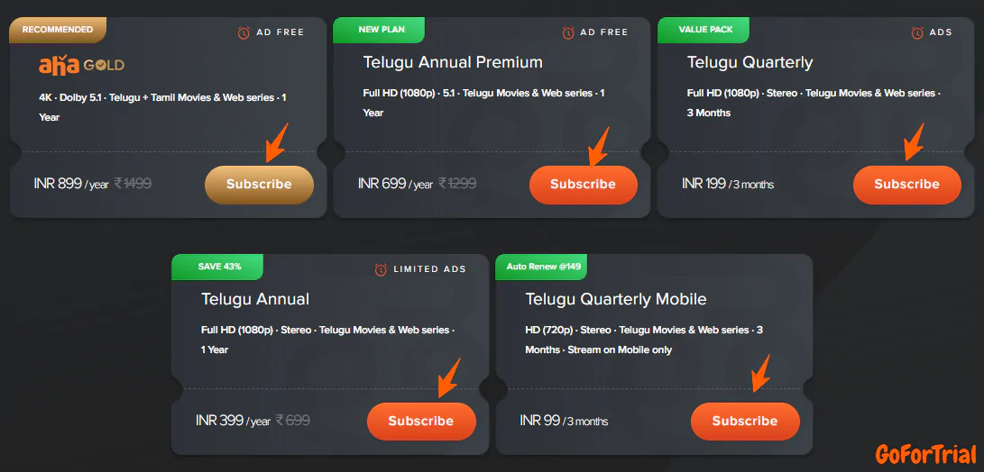 Aha Free Trial 2025, 3 Ways to Get Free Subscription in India 2 Aha Subscription Plans