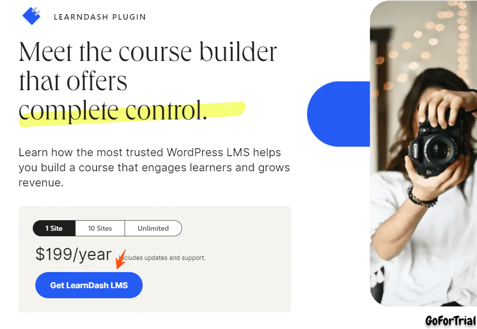 Working and Live LearnDash Discount Codes to avail upto 75% OFF on Plans 3 LearnDash Pricng Plans Page
