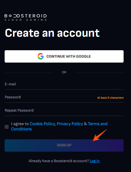 Boosteroid Free Trial: Access Your Boosteroid Account for 1 Month! 3 Boosteroid-Login-Details