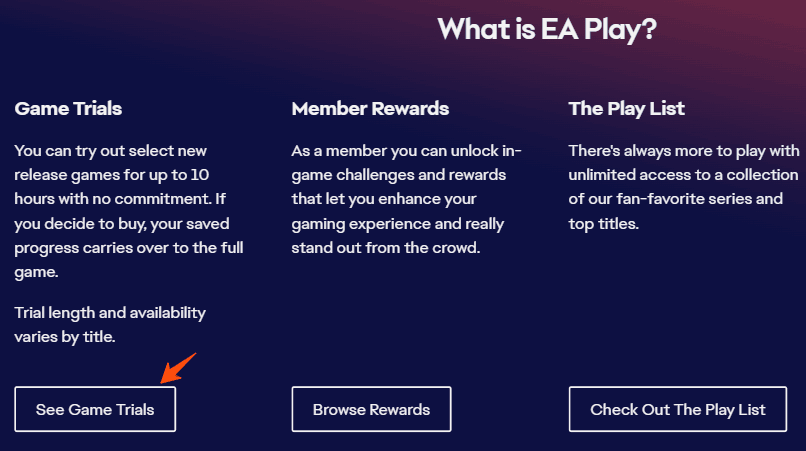 EA Play Free Trial Options, Start Your 7 Days Trial Account for Free 4 EA-Play-Free-Trial