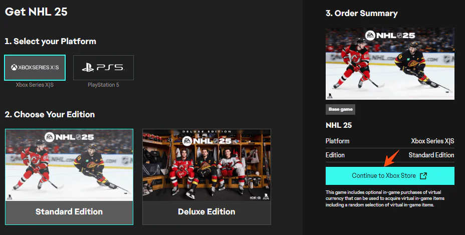EA Play Free Trial Options, Start Your 7 Days Trial Account for Free 8 EA Play Order Summary